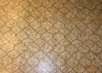 60's linoleum flooring