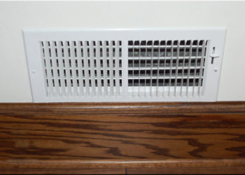 Where should heating vents be placed?