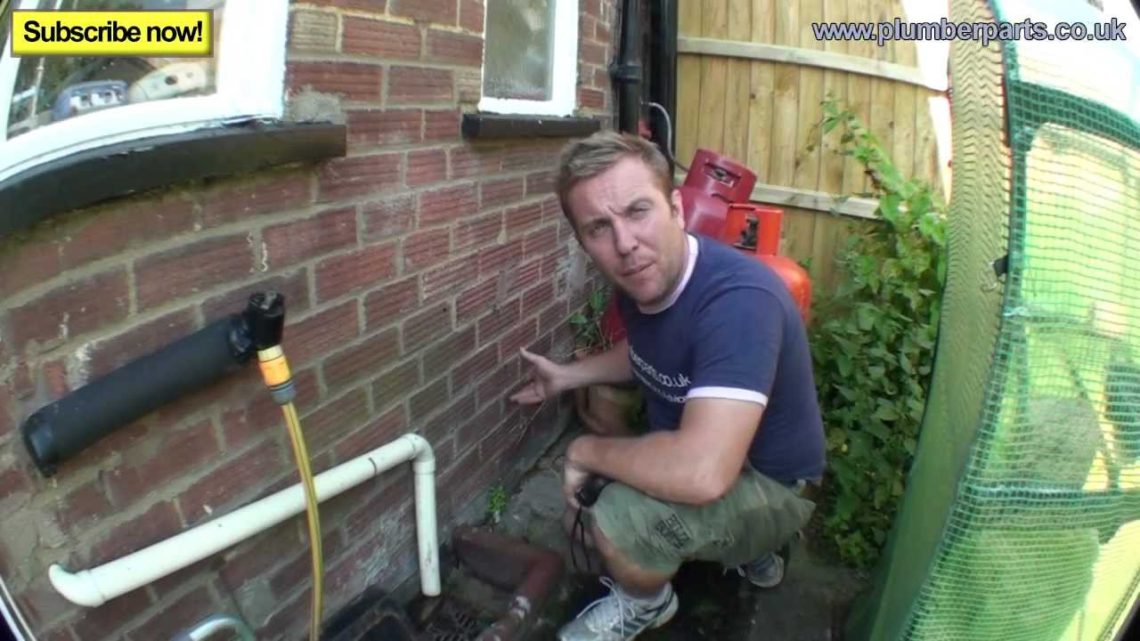 Where does washer drain go?