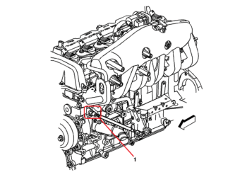 2008 chevy trailblazer 4.2 coolant temperature sensor location