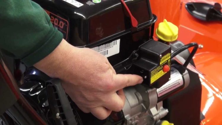 What kind of engine does Ariens snowblower use?