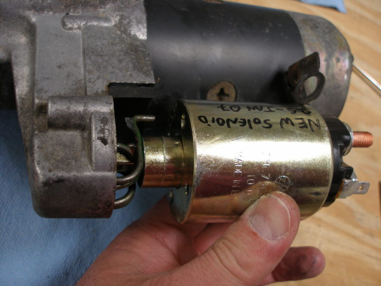 where is the starter solenoid
