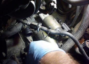 2003 ford escape starter location