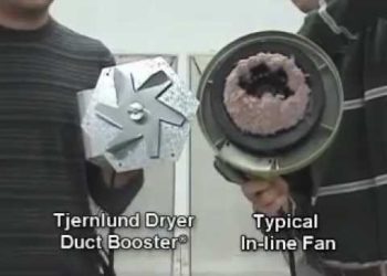 Do dryer vent booster fans work?