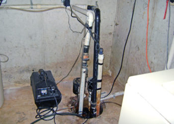 why is my sump pump check valve so loud