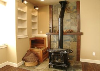 stove in basement