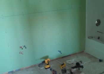 moisture resistant plasterboard for showers
