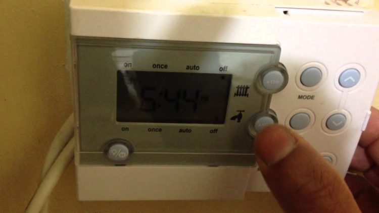 hot water ok but no central heating