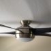 How do I reset my Hampton Bay ceiling fan?