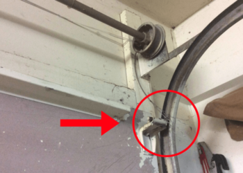 Can I open garage door with broken cable?