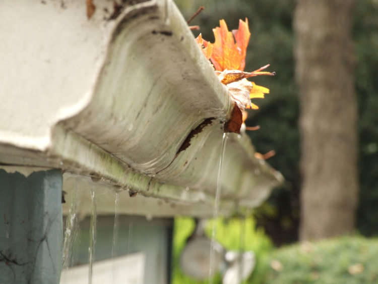 How do I stop my gutter from overflowing?