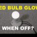led bulbs glow when turned off