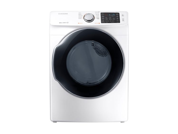 samsung dryer smells like gas
