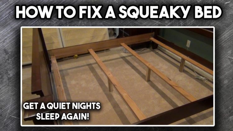 how to get a wooden bed to stop squeaking