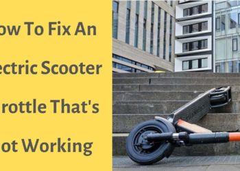 electric scooter throttle not working