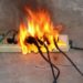 what causes an electrical cord to get hot