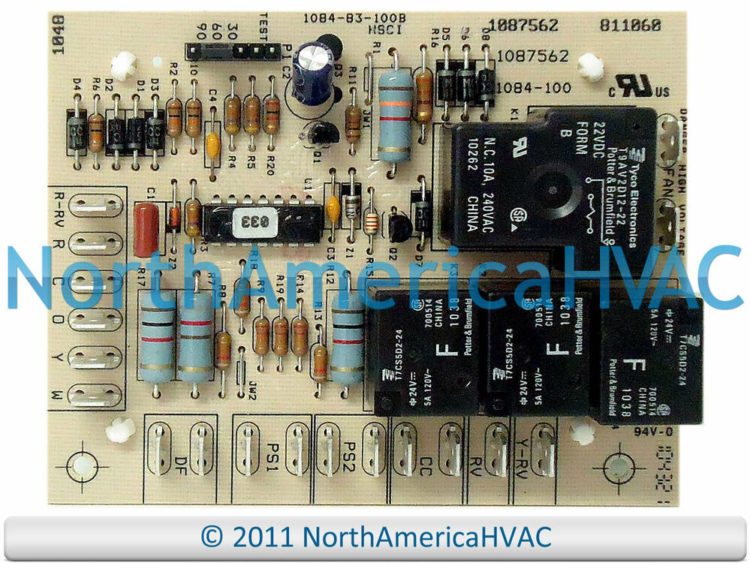 heat pump defrost control board schematic