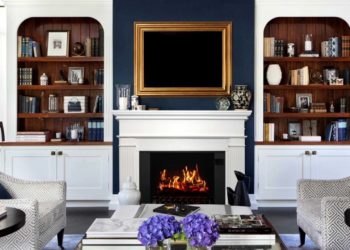 How do I reset my electric fireplace?