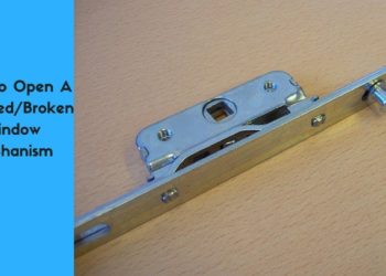 How do you open a jammed lock?