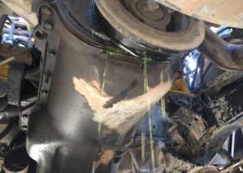 coolant leaking as soon as i put it in