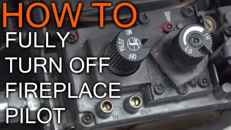 how to turn on gas fireplace with wall switch