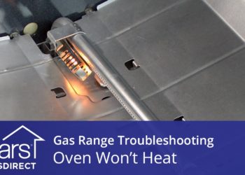 How do you fix a gas oven that won't heat up?