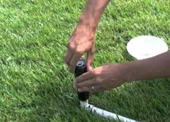 how to clean a hunter pgp sprinkler head