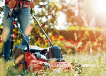 lawn mower burning oil fix