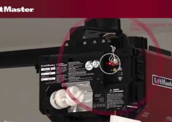 chamberlain garage door opener troubleshooting blinking light