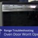 oven door won t open