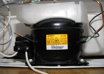 fridge compressor starts then stops