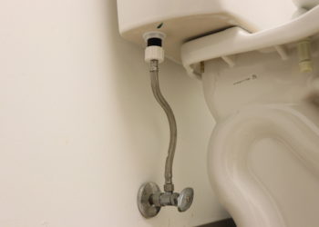 Why is my toilet shut off valve leaking?