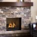 Can you use stone veneer on a fireplace?