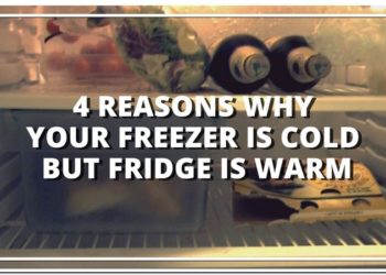 Why is the top half of my fridge warm?