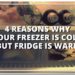 Why is the top half of my fridge warm?