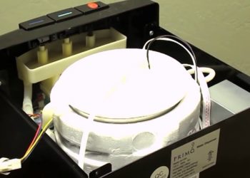 How do I reset my primo water cooler?