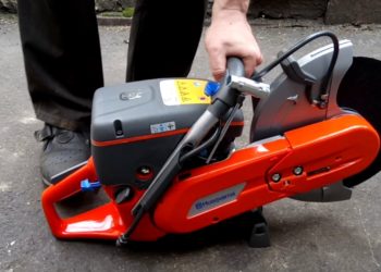 How do you start a Husqvarna k760?