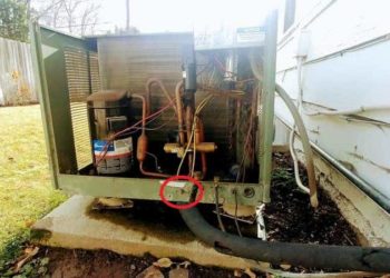 How do I reset my outside AC unit?