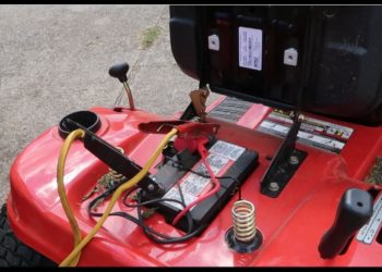 can you jump start a riding mower