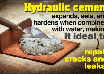 is hydraulic cement paintable