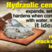 is hydraulic cement paintable