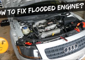 how to start a flooded engine